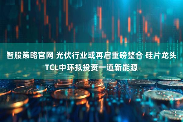 智股策略官网 光伏行业或再启重磅整合 硅片龙头TCL中环拟投资一道新能源
